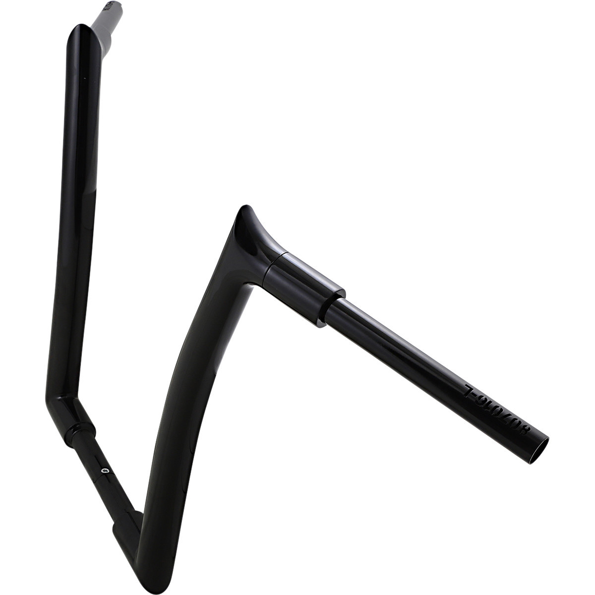 FAT Baggers INC. #807016-B - 1-1/2" EZ Install Pointed Top Handlebar - 16" - Black