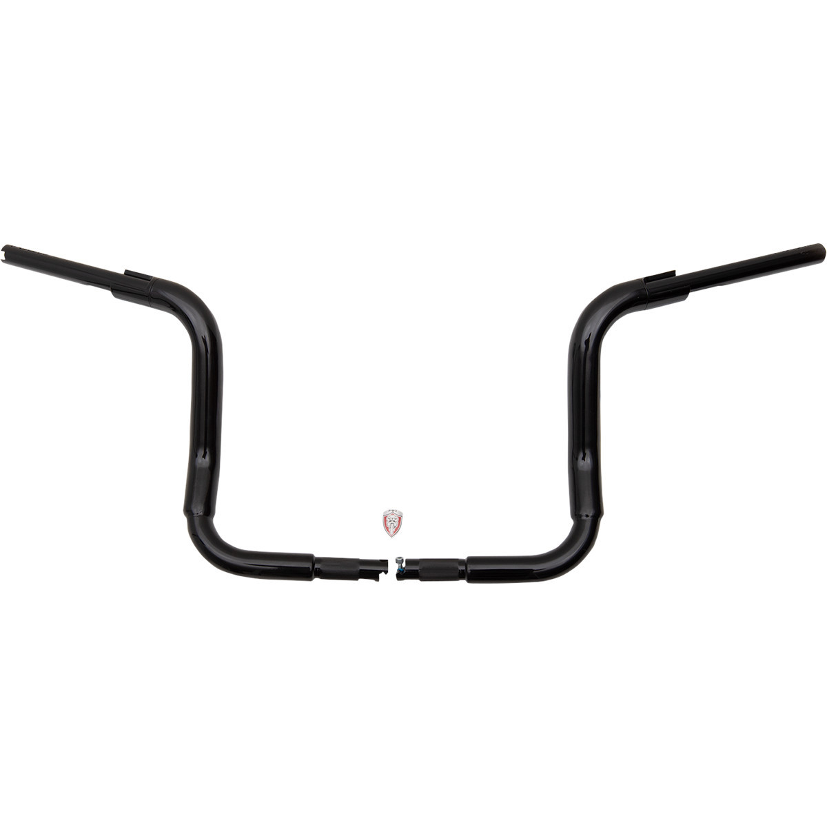 FAT Baggers INC. #803012-B - 1-1/2" EZ Install Rounded Top Handlebar - 12" - Black