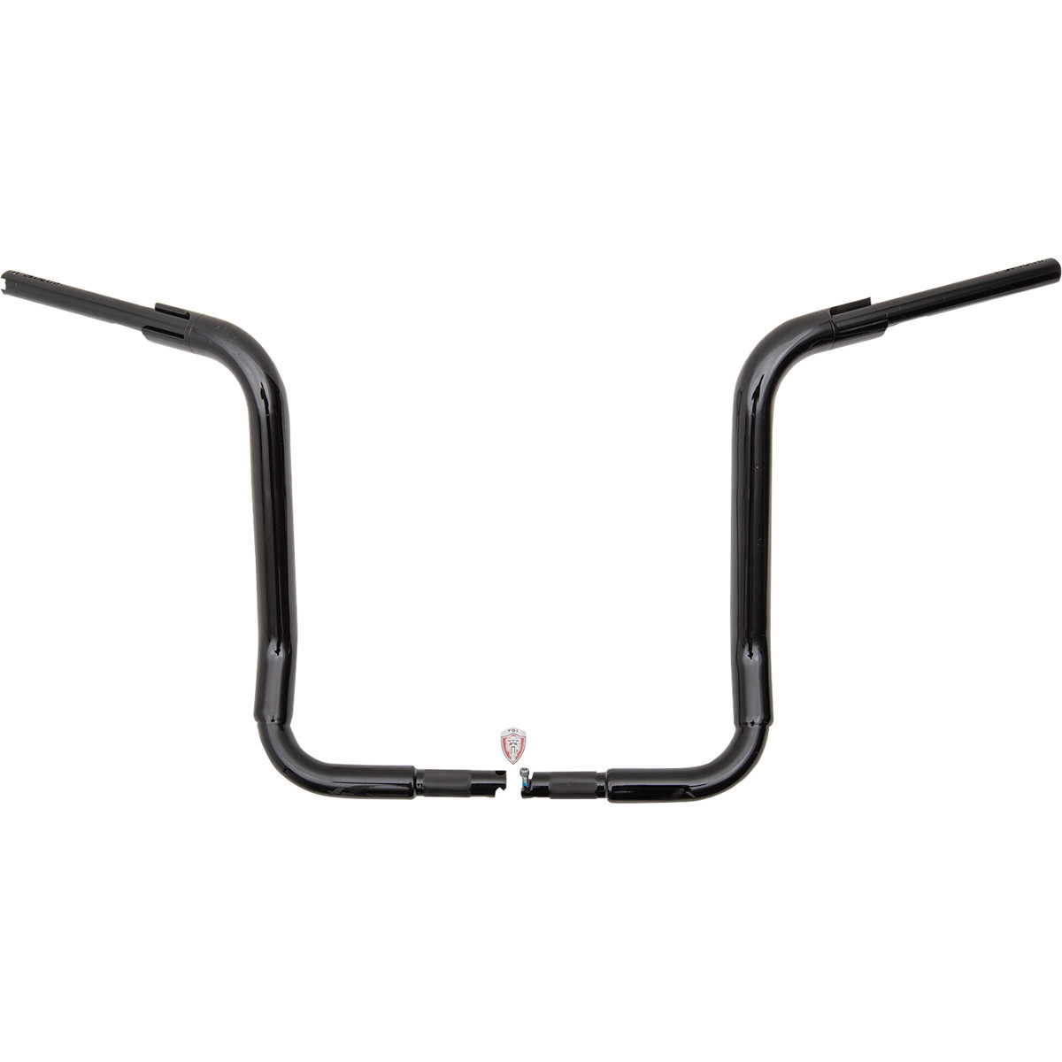 FAT Baggers INC. #803016-B - 1-1/2" EZ Install Rounded Top Handlebar - 16" - Black