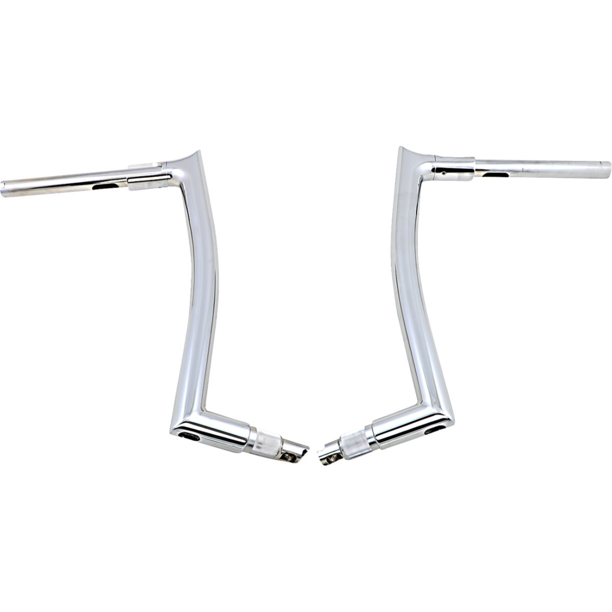 FAT Baggers INC. #808016 - 1-1/2" EZ Install Pointed Top Handlebar - 16" - Chrome