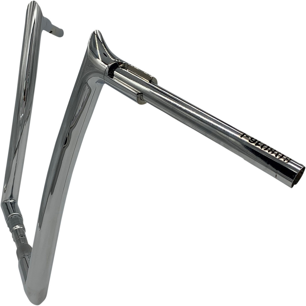 FAT Baggers INC. #808016 - 1-1/2" EZ Install Pointed Top Handlebar - 16" - Chrome