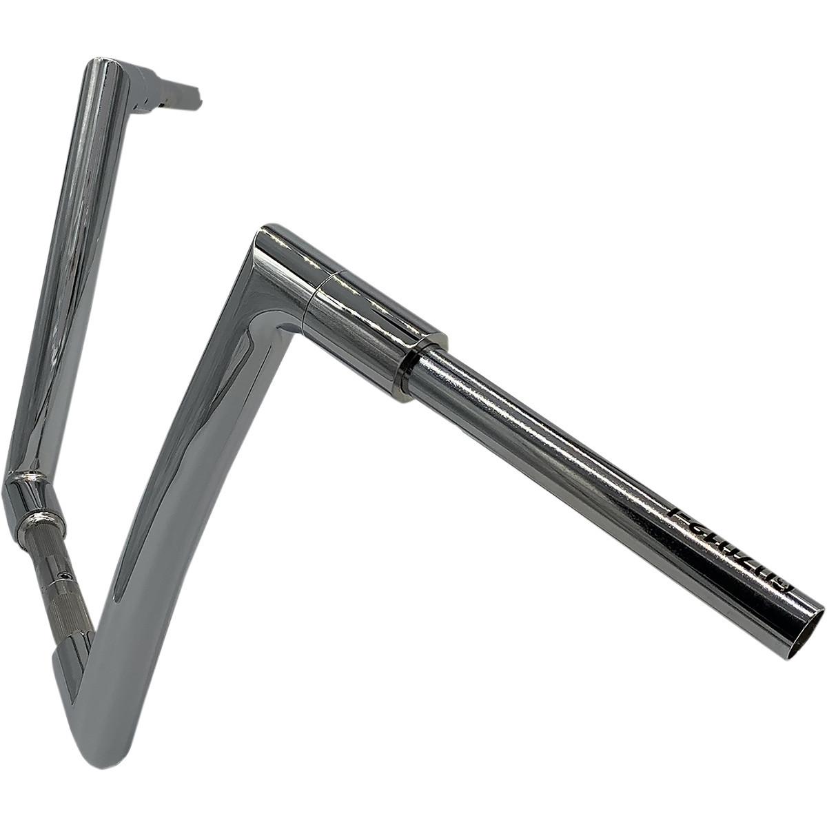 FAT Baggers INC. #607012 - 1-1/2" EZ Install Flat Top Handlebar - 12" - Chrome