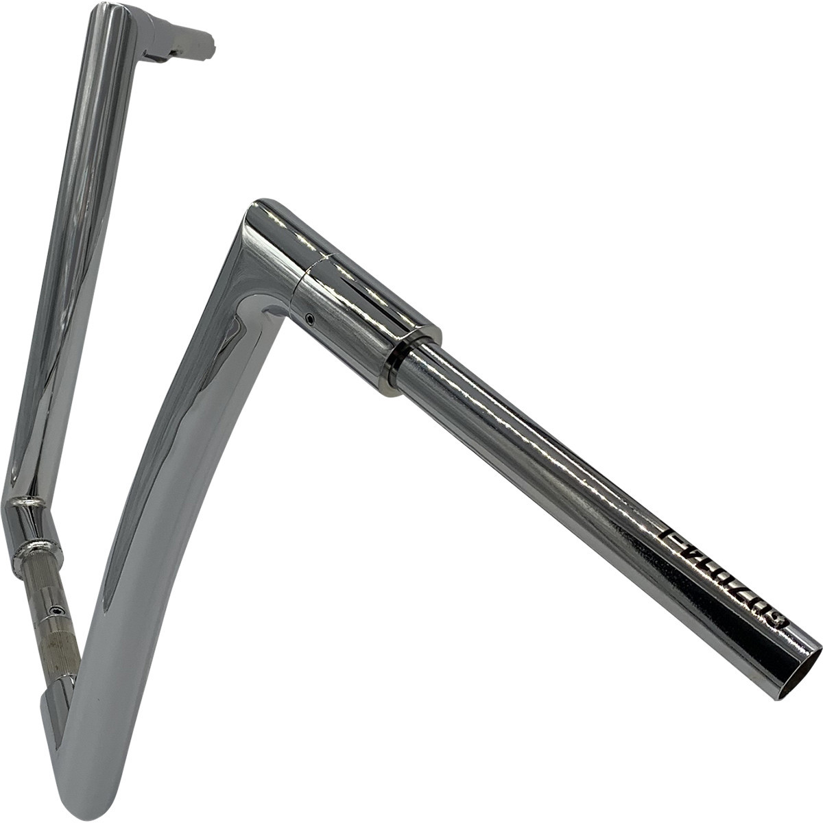 FAT Baggers INC. #607014 - 1-1/2" EZ Install Flat Top Handlebar - 14" - Chrome