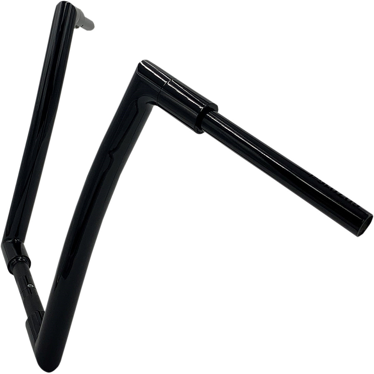 FAT Baggers INC. #607016-B - 1-1/2" EZ Install Flat Top Handlebar - 16" - Black