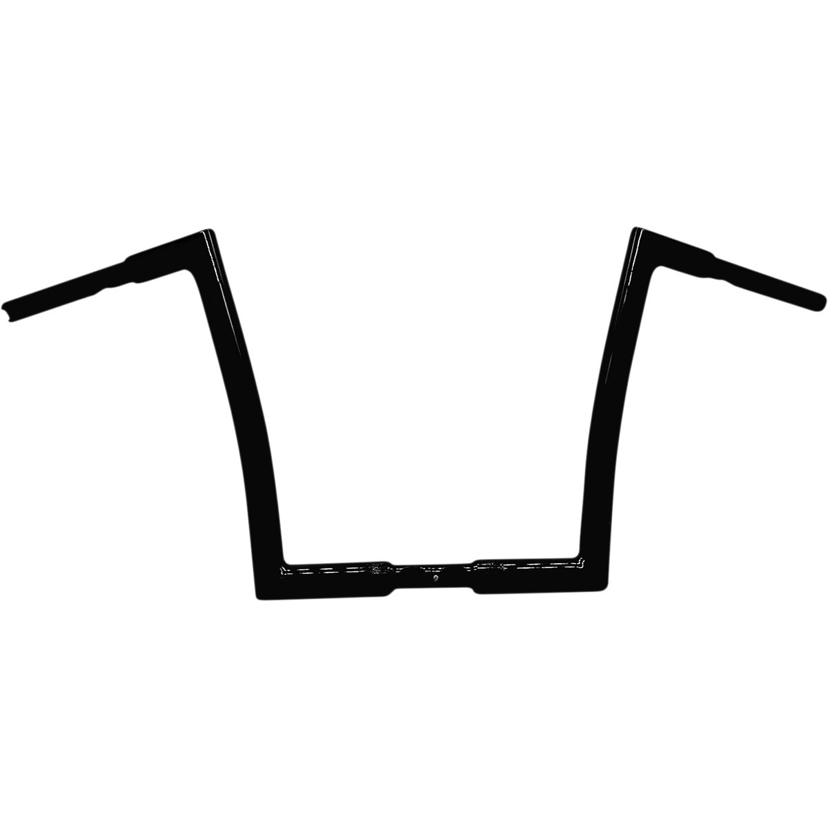 FAT Baggers INC. #706012-B - 1-1/4" EZ Install Flat Top Handlebar - 12" - Black