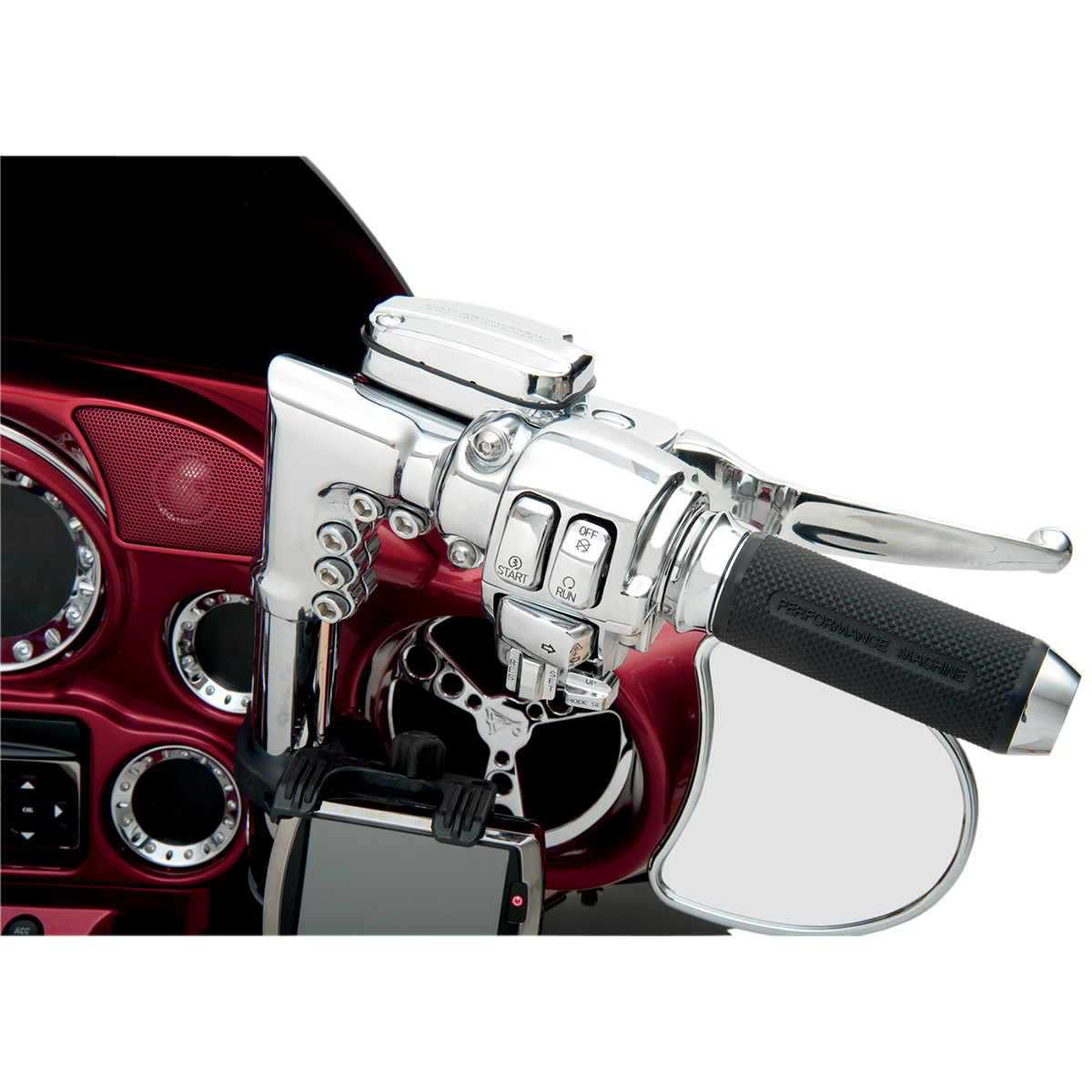 Drag Specialties - Brake/Clutch Lever Assembly - Chrome