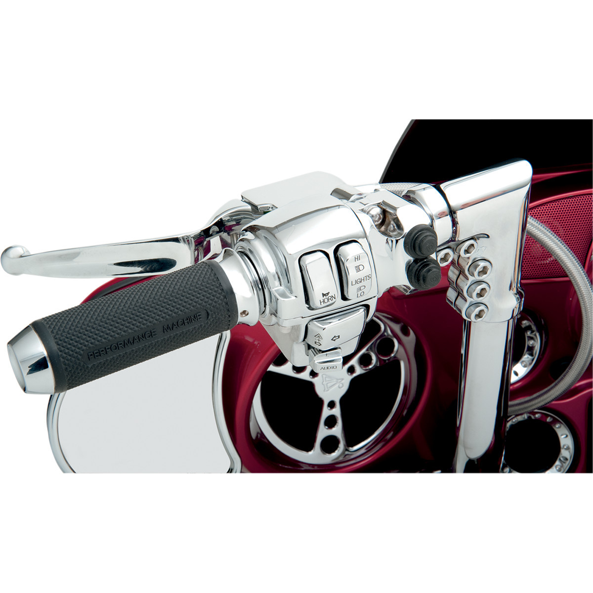 Drag Specialties - Brake/Clutch Lever Assembly - Chrome