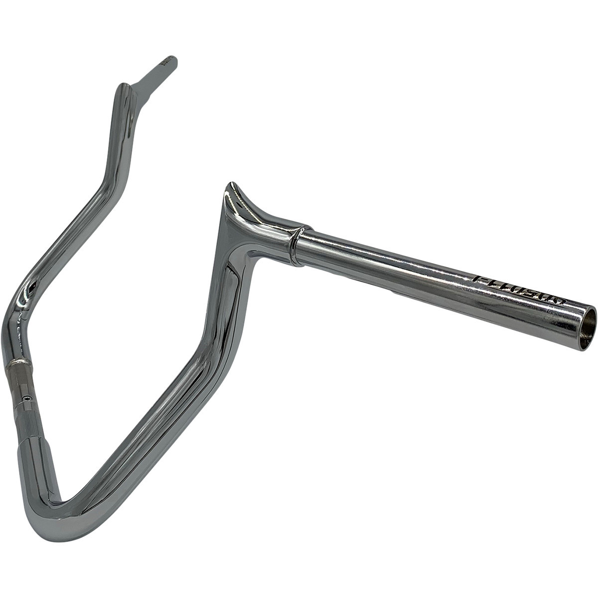 FAT Baggers INC. #905011 - 1-1/4" EZ Install Pointed Top Handlebar - Reduced Reach - 11" - Chrome