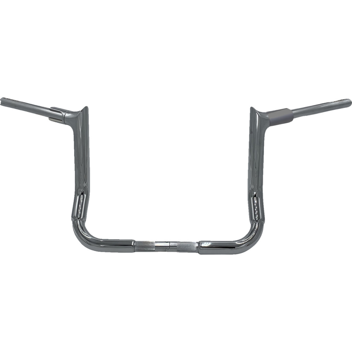 FAT Baggers INC. #815012 - 1-1/2" EZ Install Pointed Top Handlebar - 12" - Chrome