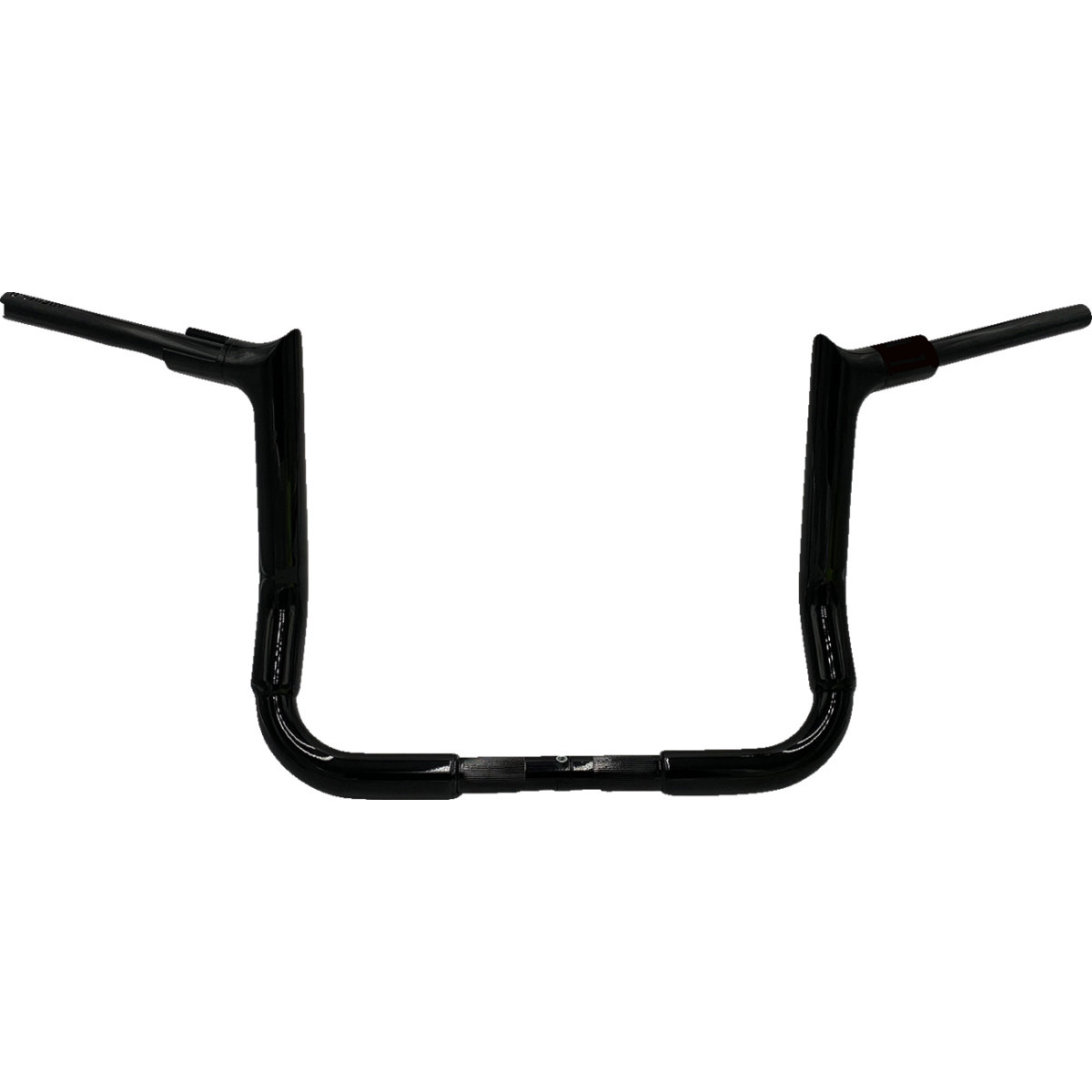 FAT Baggers INC. #815012-B - 1-1/2" EZ Install Pointed Top Handlebar - 12" - Black