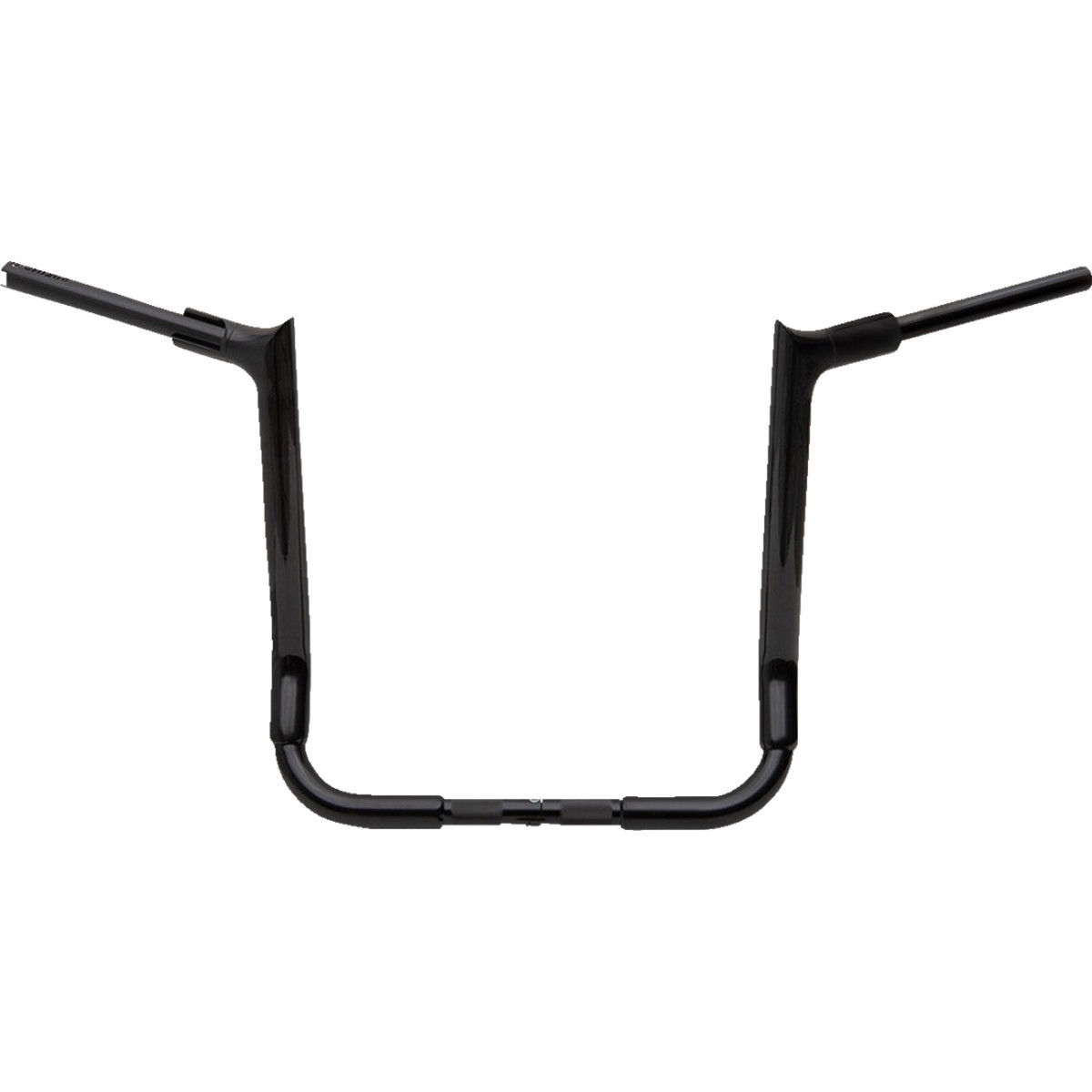 FAT Baggers INC. #815016-B - 1-1/2" EZ Install Pointed Top Handlebar - 16" - Black