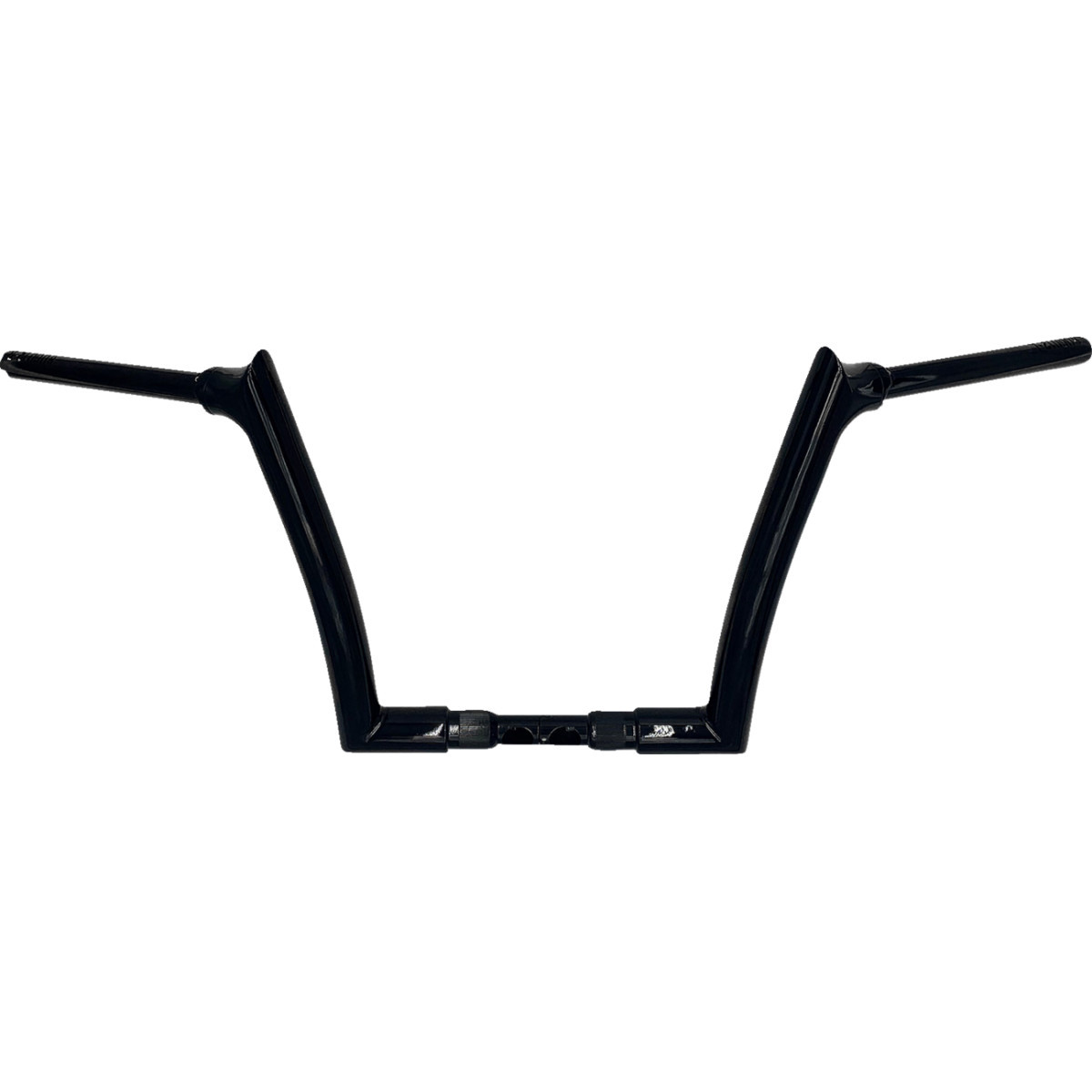 FAT Baggers INC. #816012-B - 1-1/2" EZ Install Pointed Top Handlebar - 12" - Black