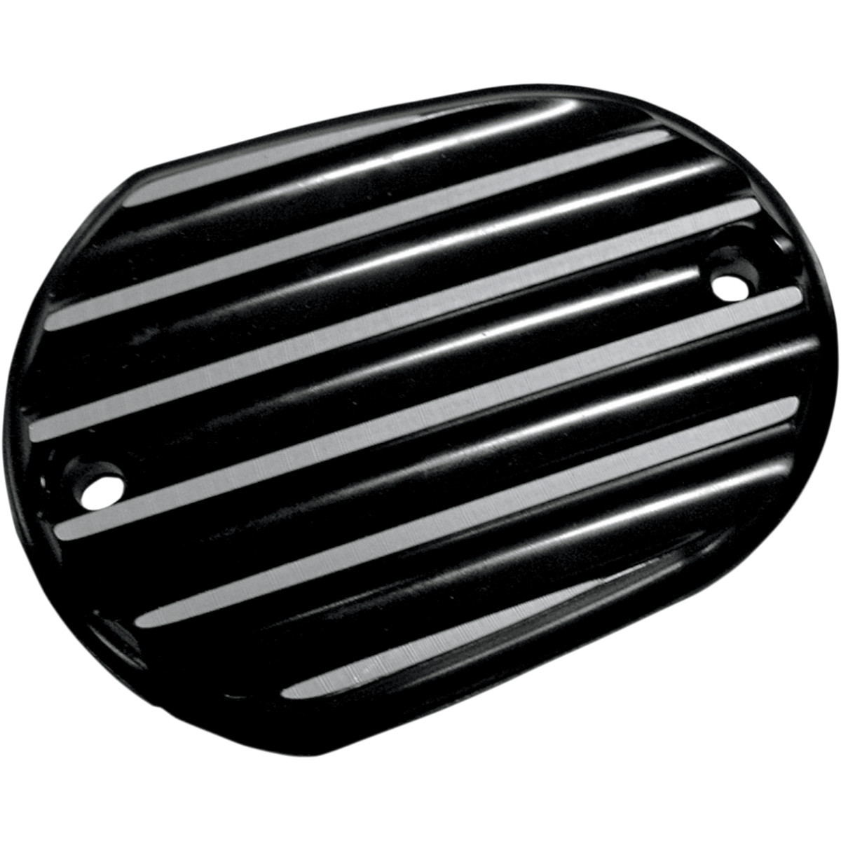 Joker Machine #10-380B - Front Brake Master Cylinder Cover - Finned - Black