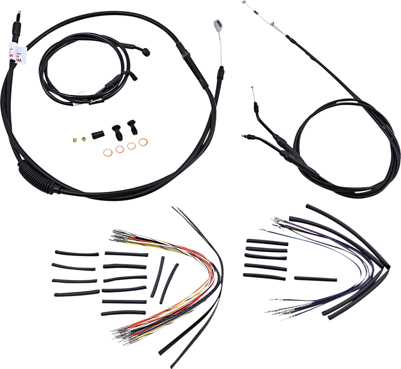 Control Kit - 16" Ape Hanger Handlebars