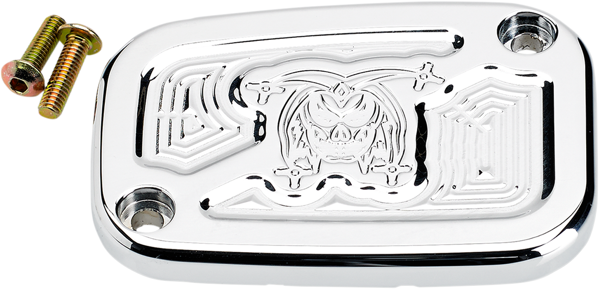 Master Cylinder Cover - Brake - Front - Joker - Chrome