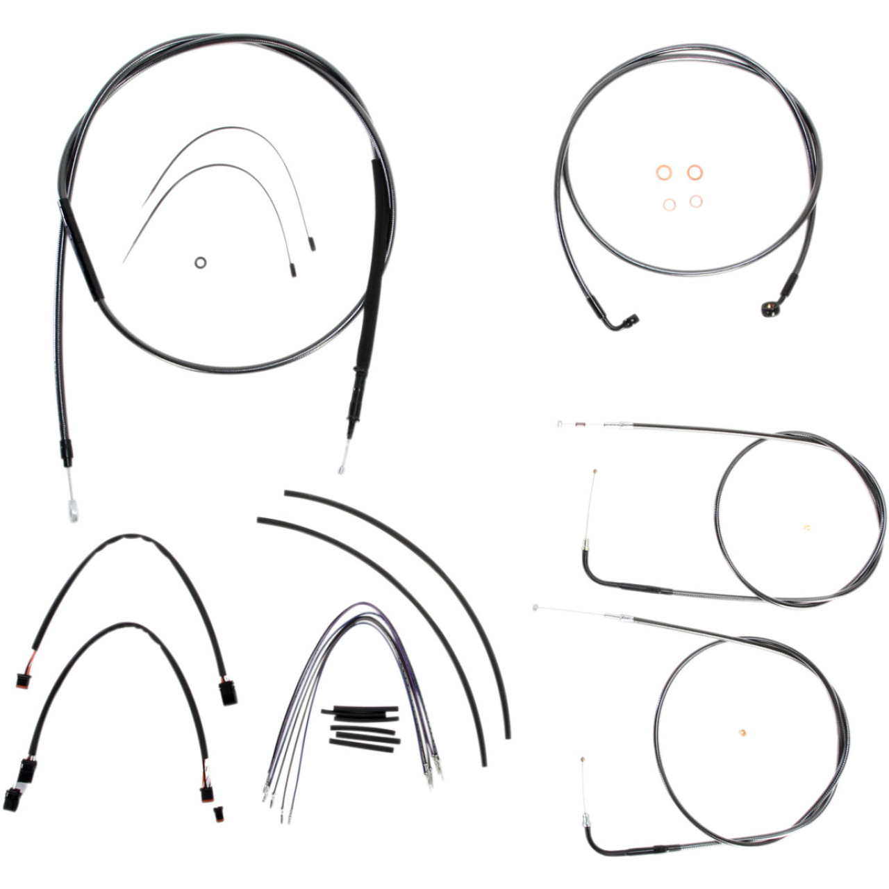 Control Cable Kit - Black Pearl