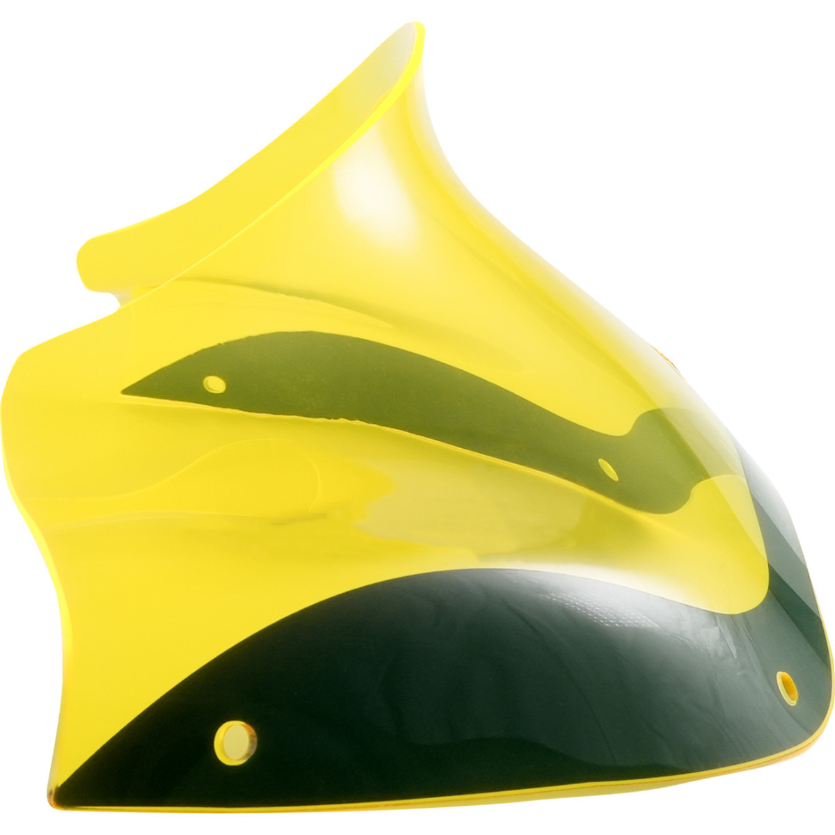 Klock Werks #KWW-01-0624 - Ice Flare® Windshield - 8" - Yellow Ice - '98-'13 FLTR