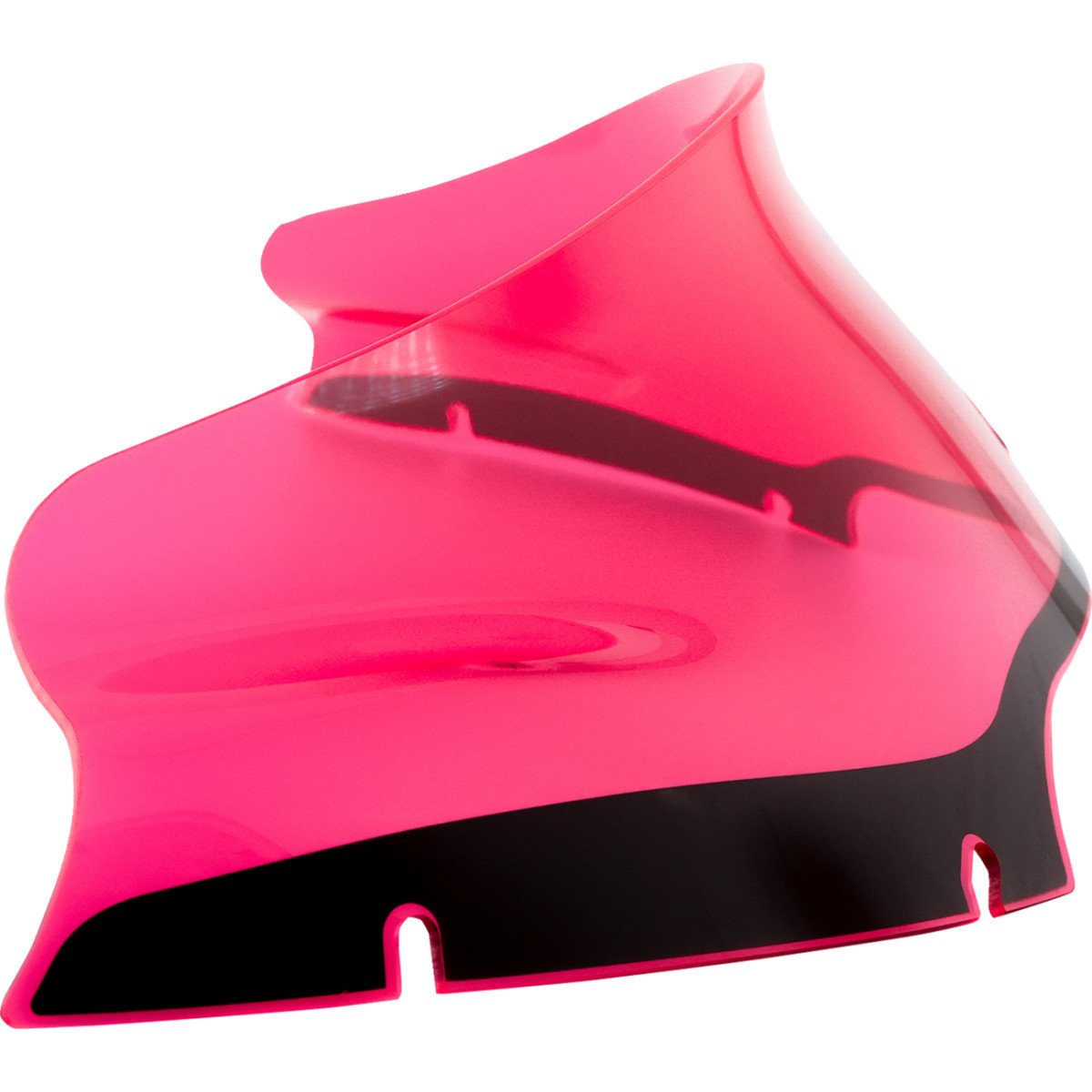 Klock Werks #KWW-01-0630 - Ice Flare® Windshield - 6" - Pink Ice - '15-'25 FLTR