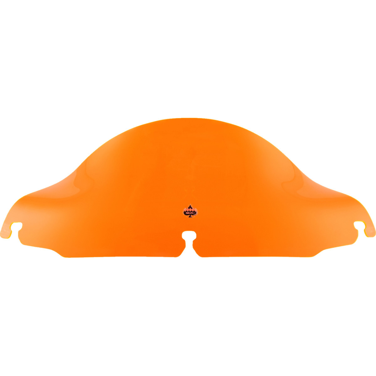 Klock Werks #KWW-01-0638 - Ice Flare® Windshield - 6.5" - Orange Ice - '96-'13 FLHT/FLHX