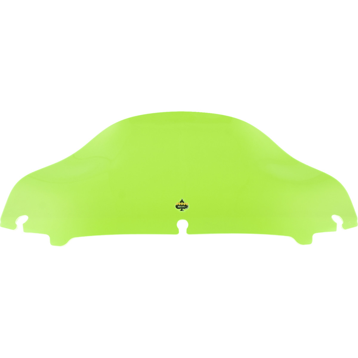 Klock Werks #KWW-01-0646 - Ice Flare® Windshield - 6.5" - Green Ice - '14-'25 FLHT/FLHX