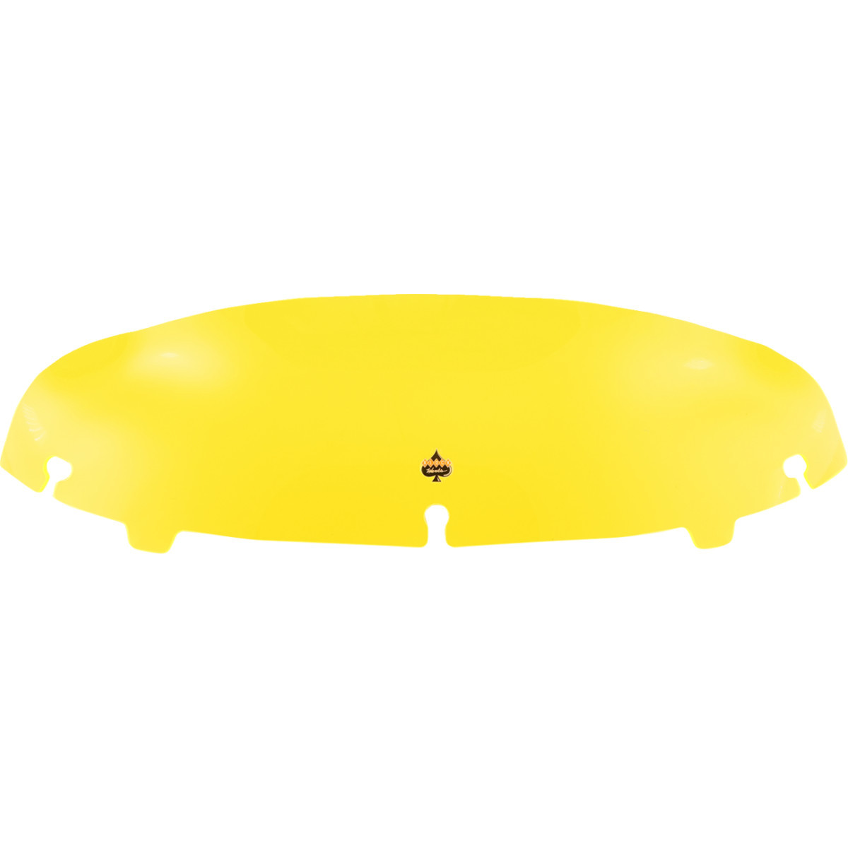 Klock Werks #KWW-01-0649 - Ice Flare® Windshield - 4" - Yellow Ice - '14-'25 FLHT/FLHX