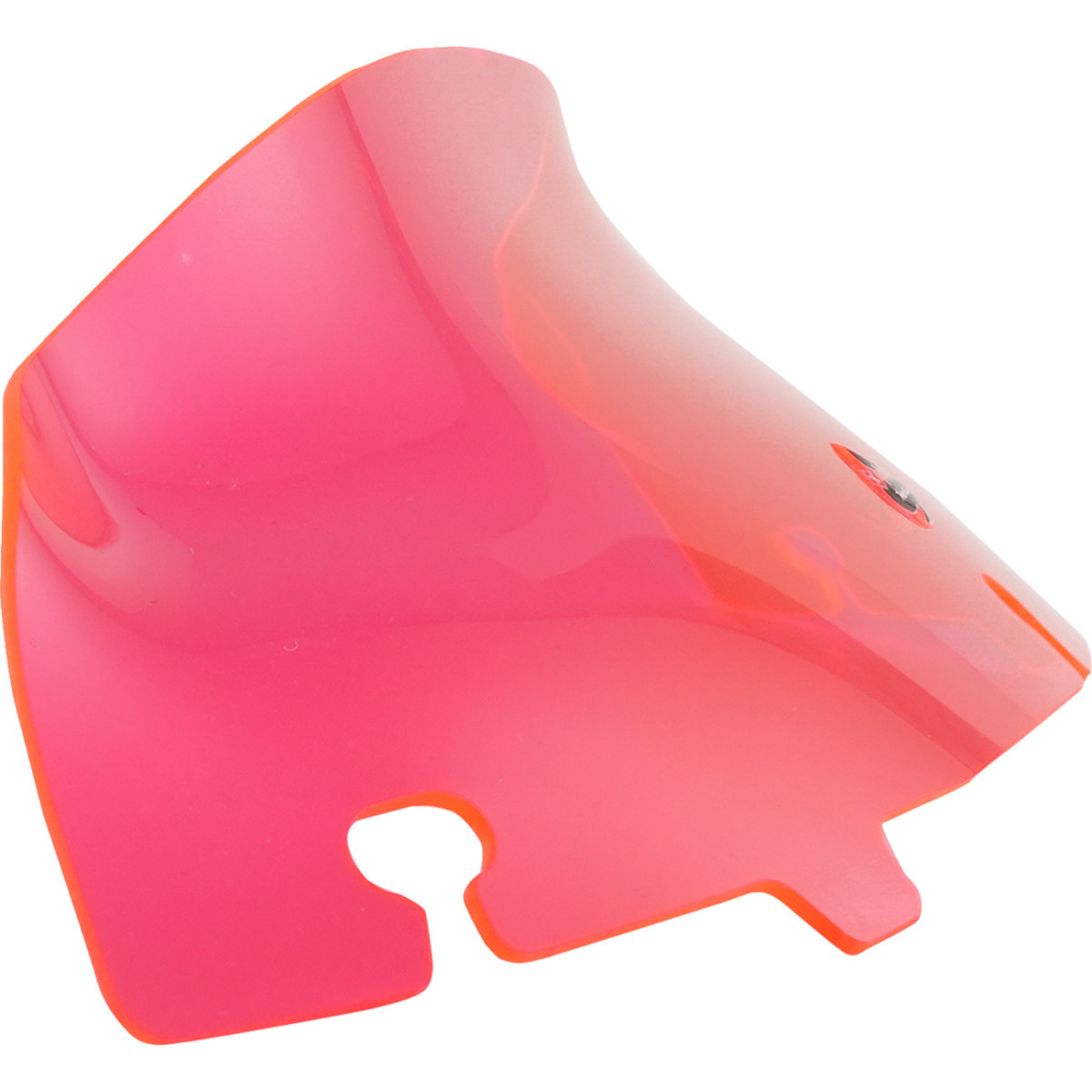 Klock Werks #KWW-01-0650 - Ice Flare® Windshield - 4" - Pink Ice - '14-'25 FLHT/FLHX