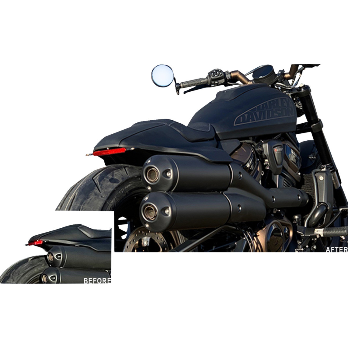 Kodlin USA #K66027 - Lowering Kit - Lowers 1.00" - Sportster S