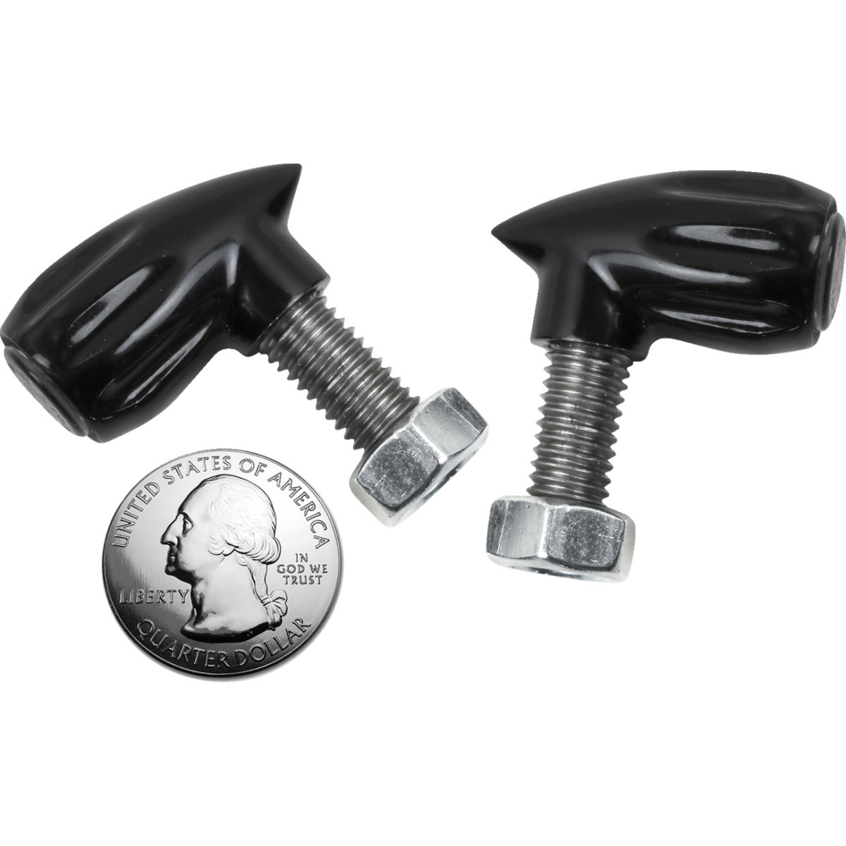 Kodlin USA #K68461 - Indicator Lights - Bullet - Grooved - Black