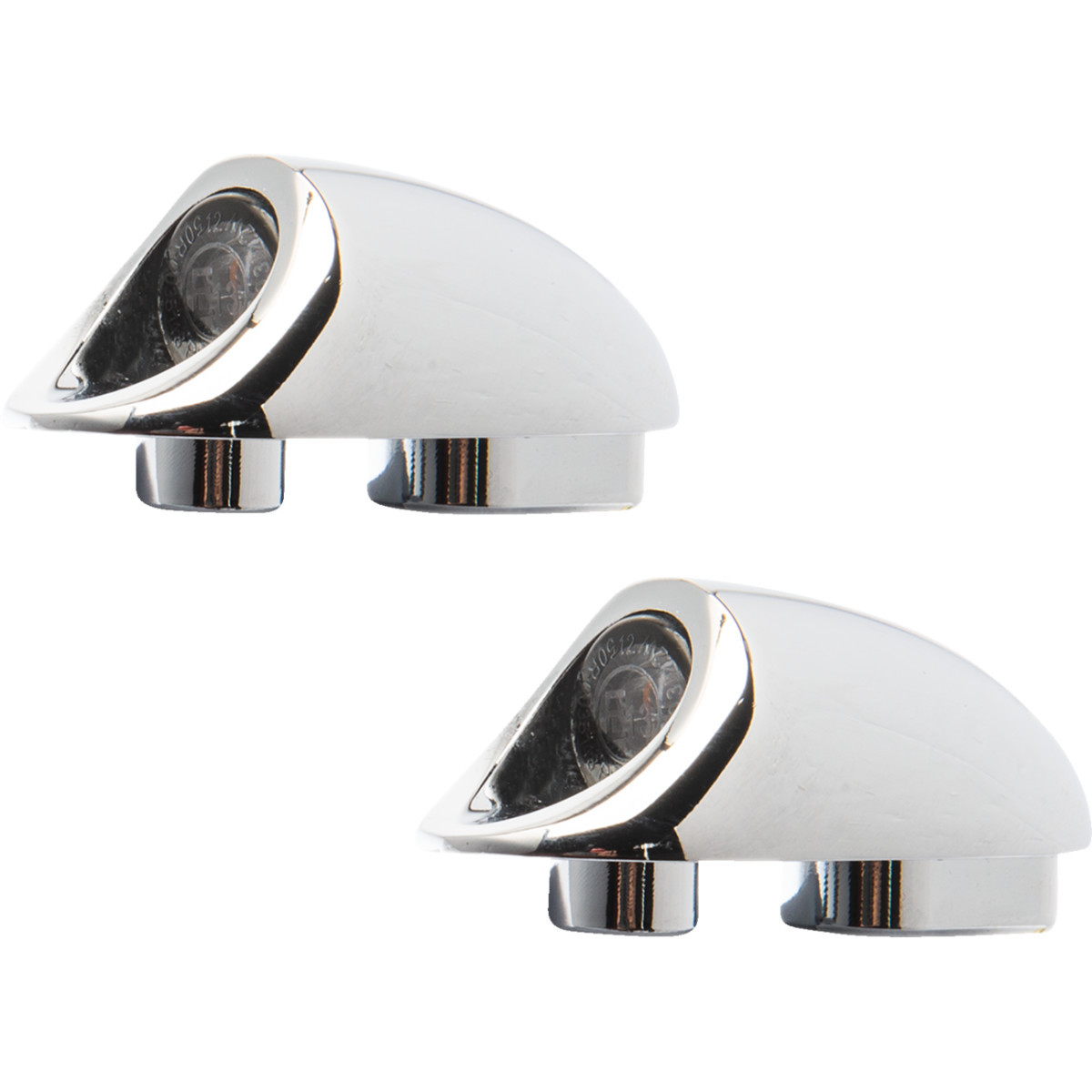 Kodlin USA #K68490 - 3-1 Mini Fender Strut Indicator Lights - Chrome