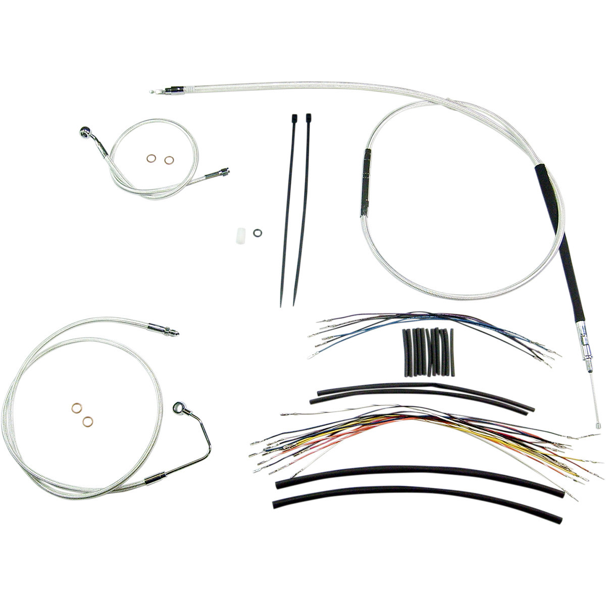 Magnum Shielding #387361 - Sterling Chromite II® Upper Handlebar Installation Kit - 12"-14" - '08-'13 FLH