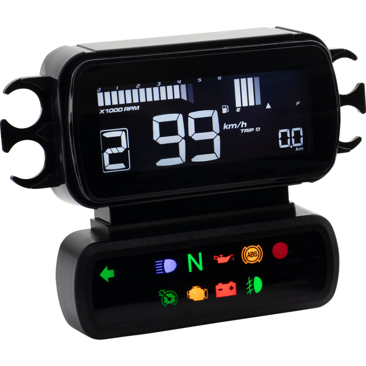 Koso North America #BA080000 - D2 LCD - Multifunction Meter
