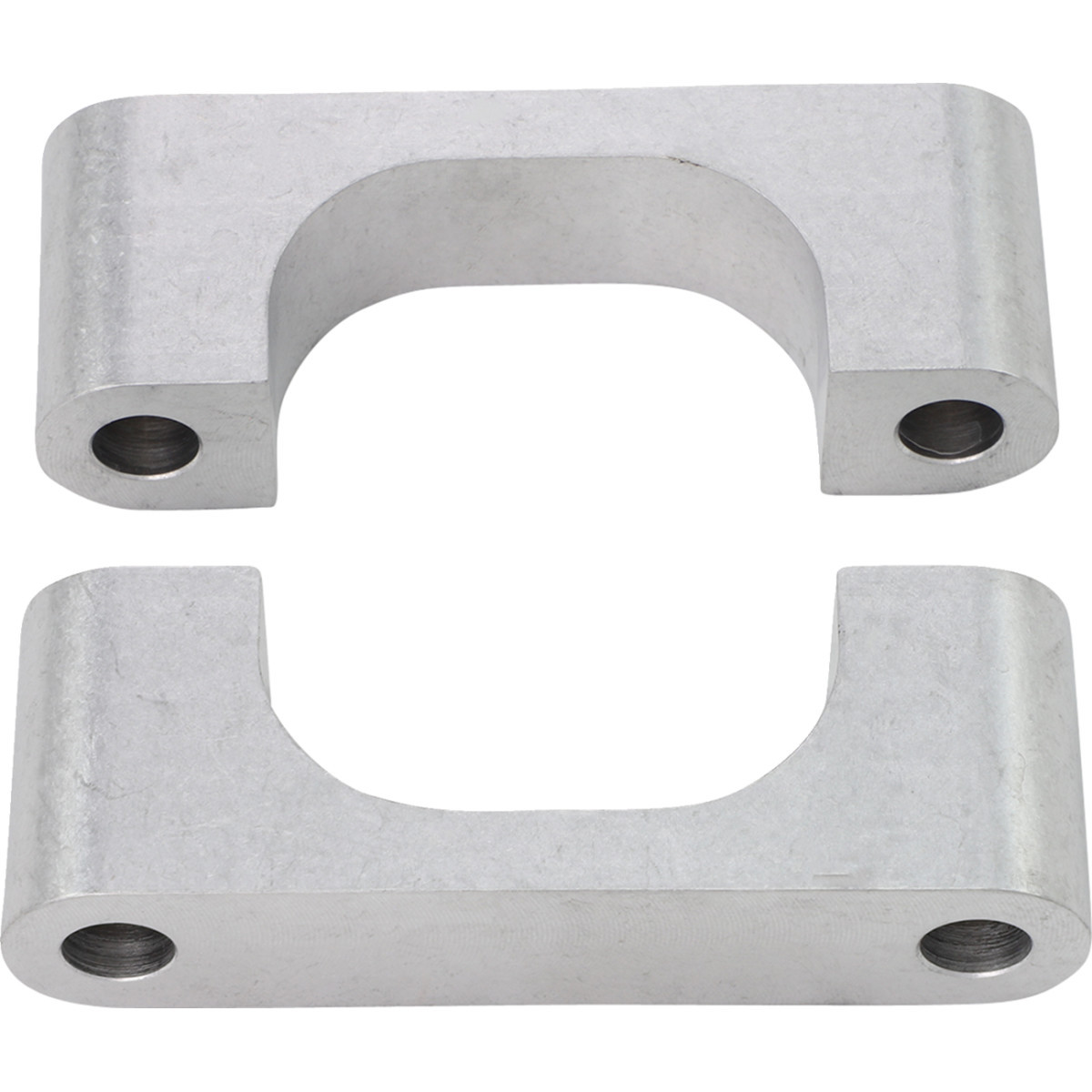 Klock Werks #KWFS-02-0106 - Hugger Front Fender Mounting Blocks - For 21" Wheels - Satin