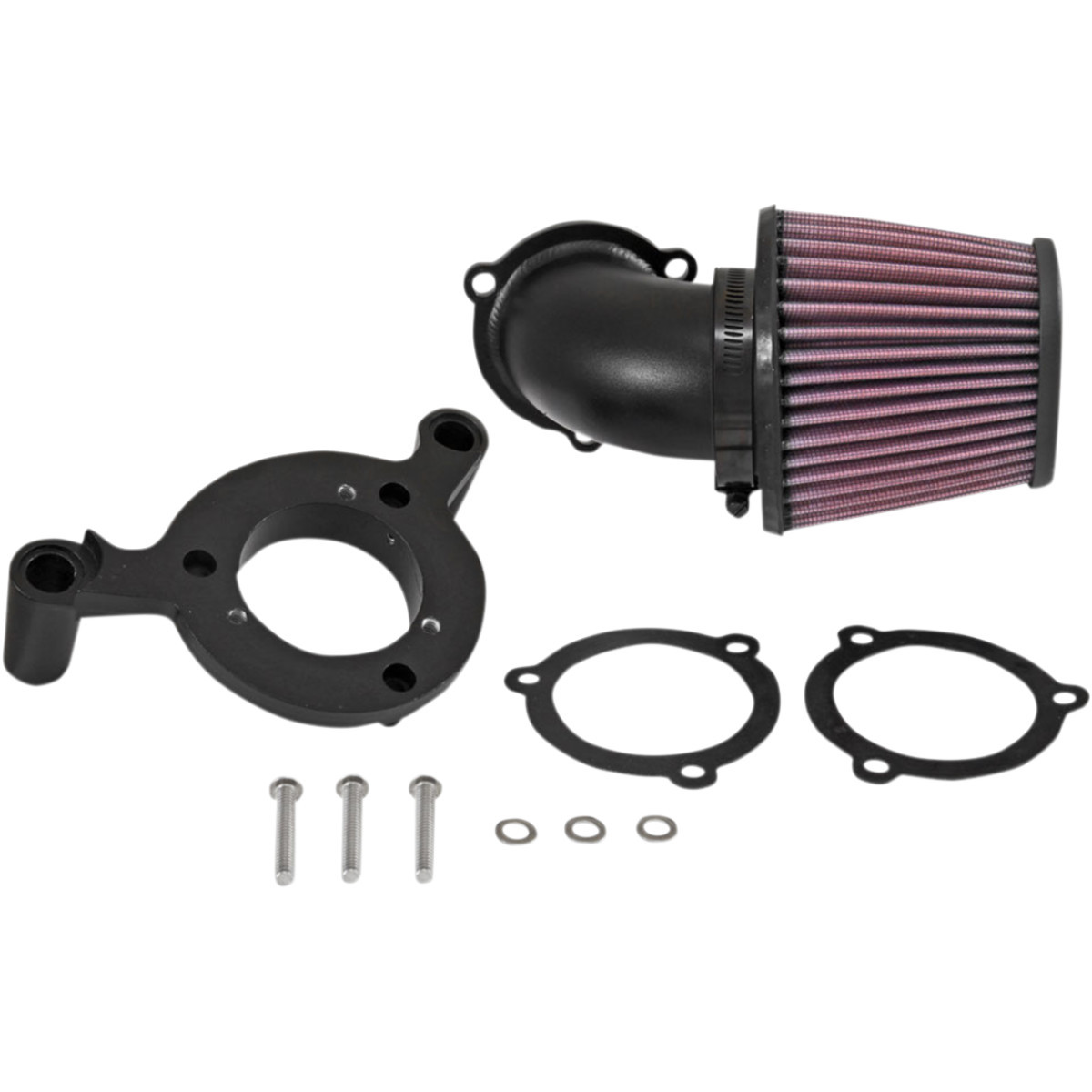 K & N #63-1131 - Aircharger® Performance Intake System Kit - Black