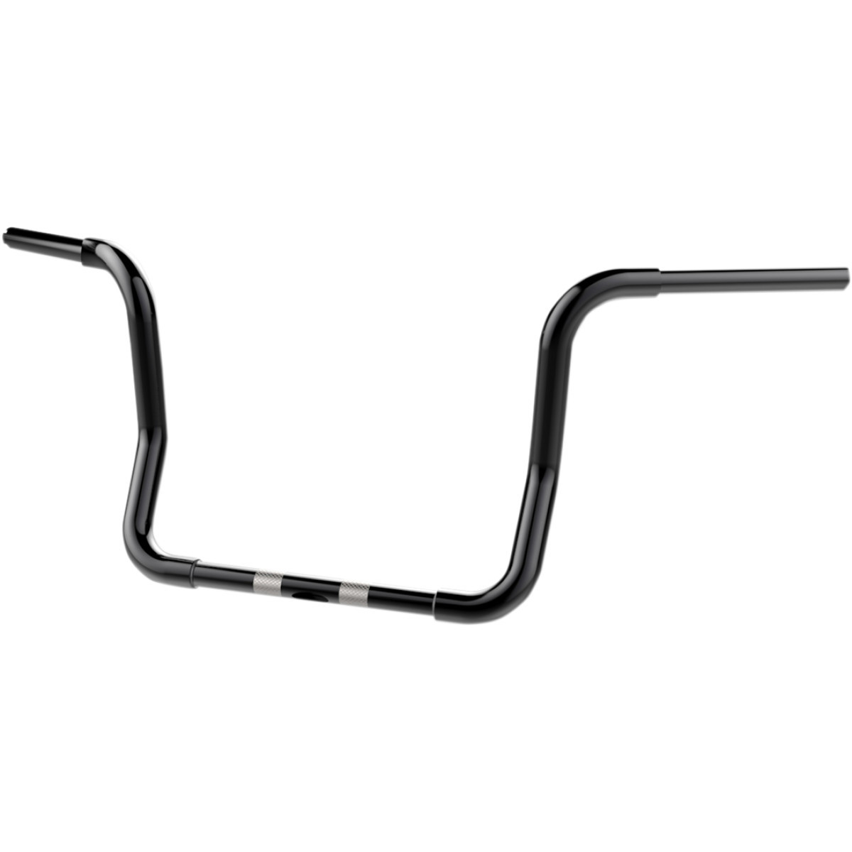 Khrome Werks #300871 - 1-1/4" Bobber Ape Hanger Handlebar - TBW - 12" - Black
