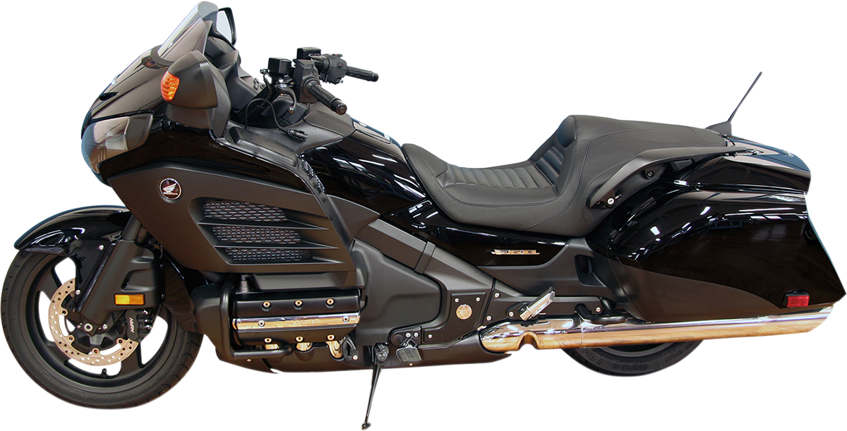 Mustang Seat - Tripper Fastback - Front Tuck-n-Roll - Black - F6B