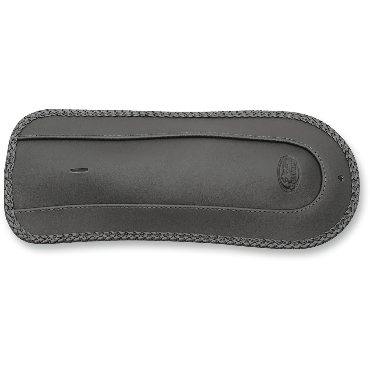 Mustang #78060 - Fender Bib - Smooth - Black - HD Dyna '06-'17