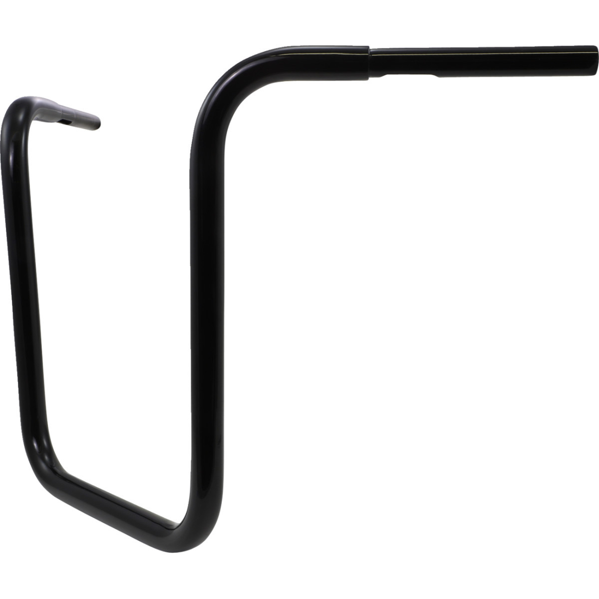 LA Choppers #LA-7312-18B - Hefty 1-1/4" Handlebar - Ape Hanger - 18" - Black
