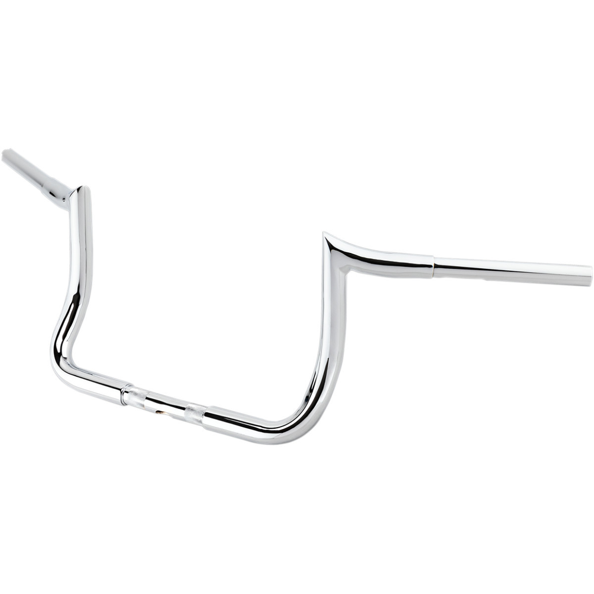 LA Choppers #LA-7352-10 - 1-1/4" Prime Ape Bagger Handlebar - 10" - Chrome