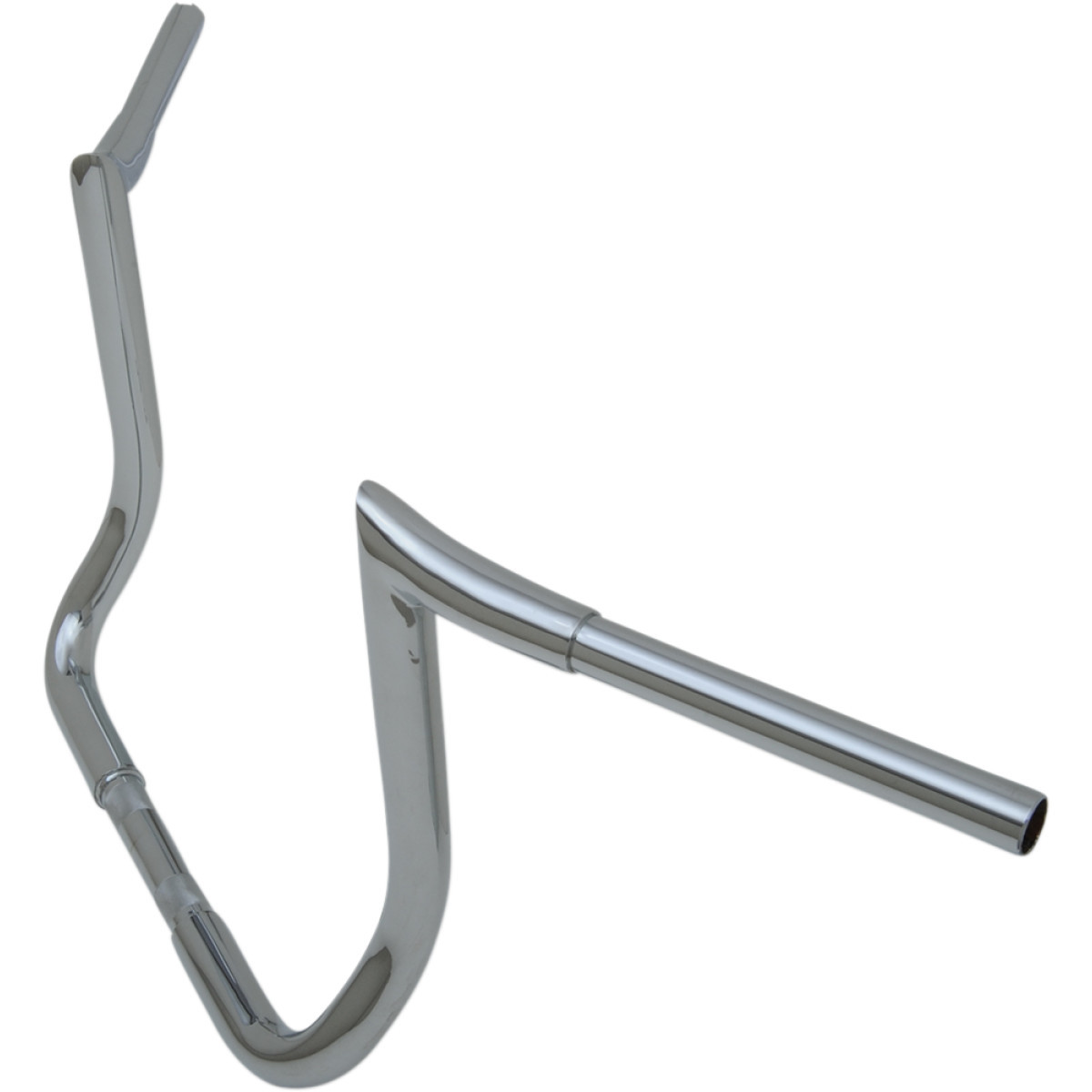 LA Choppers #LA-7352-13 - 1-1/4" Prime Ape Bagger Handlebar - 13" - Chrome