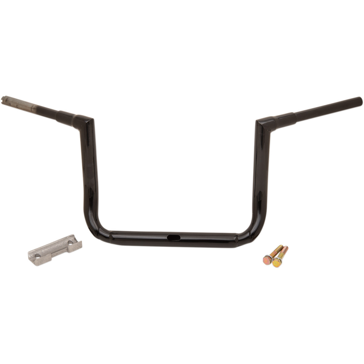 LA Choppers #LA-7365-12B - 1-1/2" Grande Twin Peaks Touring Handlebar - 12" - Black