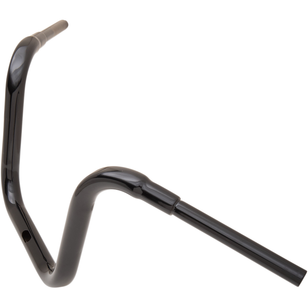 LA Choppers #LA-7314-12B - 1-1/2" Grande Traditional Ape Hanger Handlebar - 12" - Black