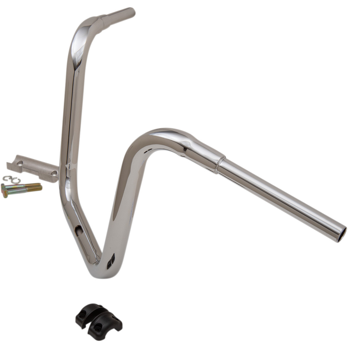 LA Choppers #LA-7314-14 - 1-1/2" Grande Traditional Ape Hanger Handlebar - 14" - Chrome