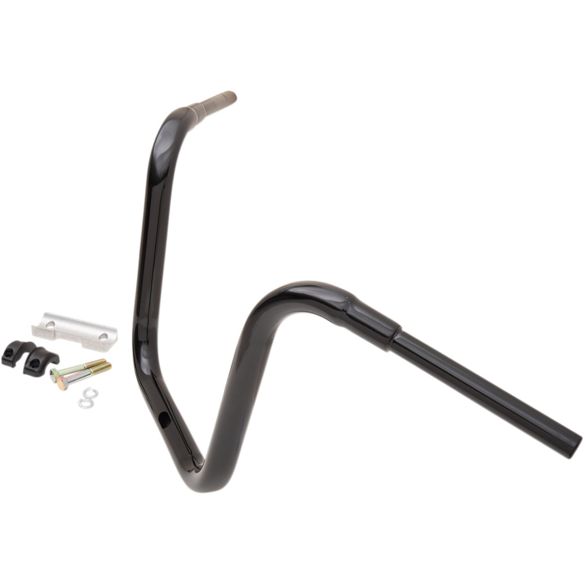 LA Choppers #LA-7314-14B - 1-1/2" Grande Traditional Ape Hanger Handlebar - 14" - Black