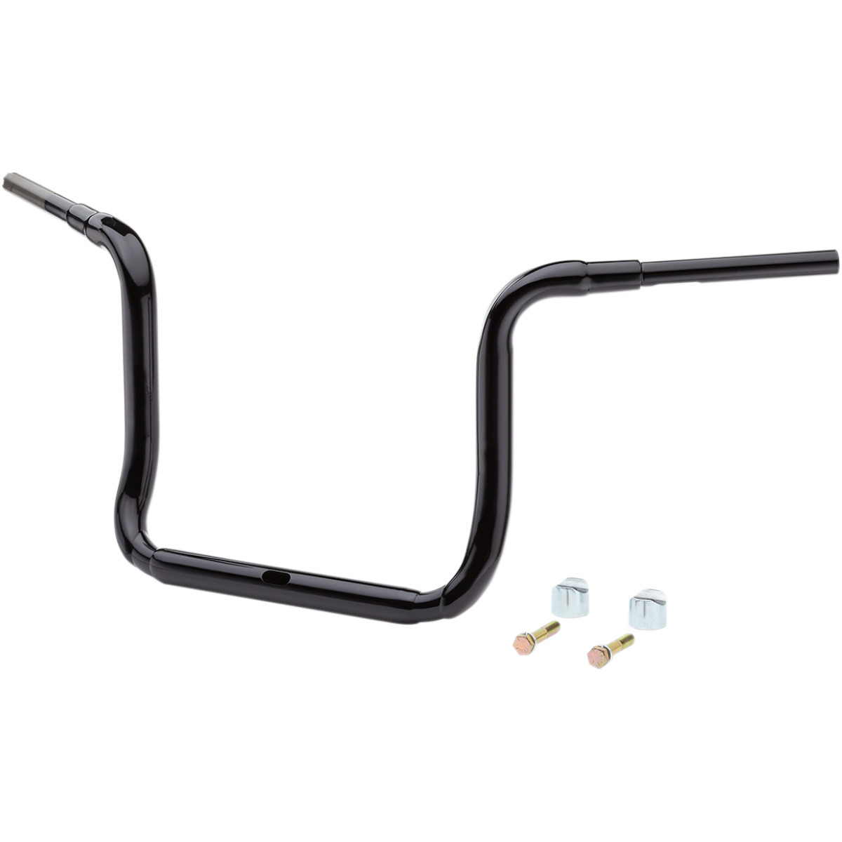 LA Choppers #LA-7323-14B - 1-1/2" Grande Traditional Ape Hanger Handlebar - 14" - Black