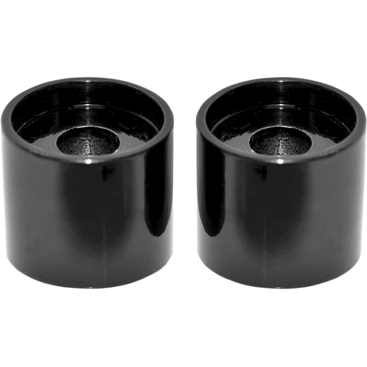 LA Choppers #LA-7413-51B - Handlebar Riser Extensions - 1" x 1-1/2" - Chrome