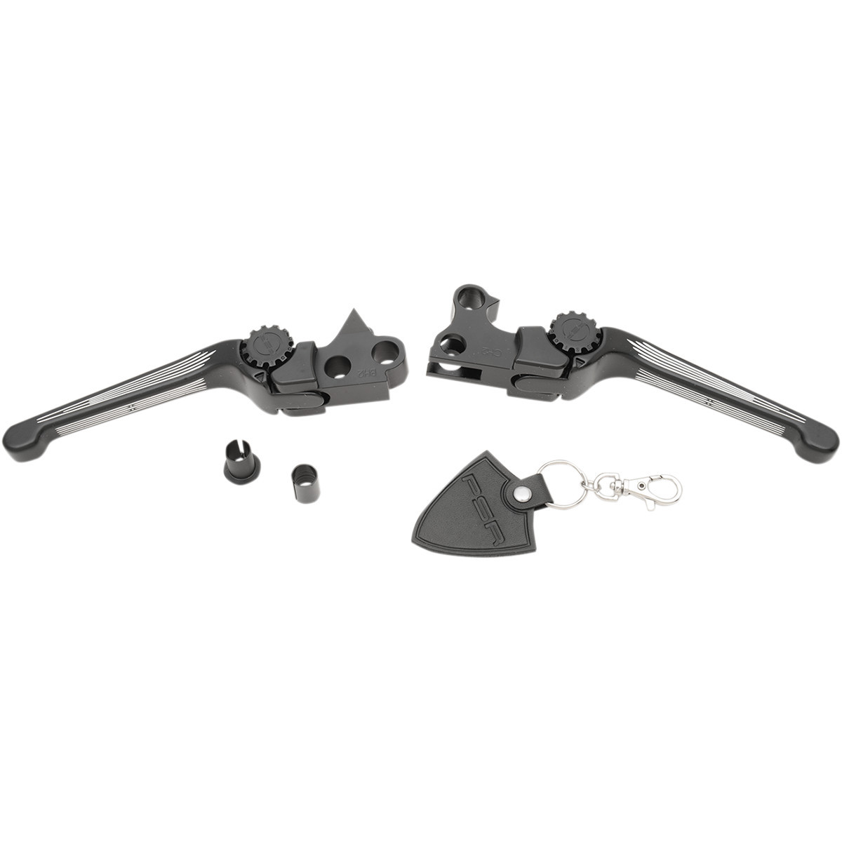 PSR #12-00651-31 - Anthem Adjustable Lever Set for Harley Models - Contrast