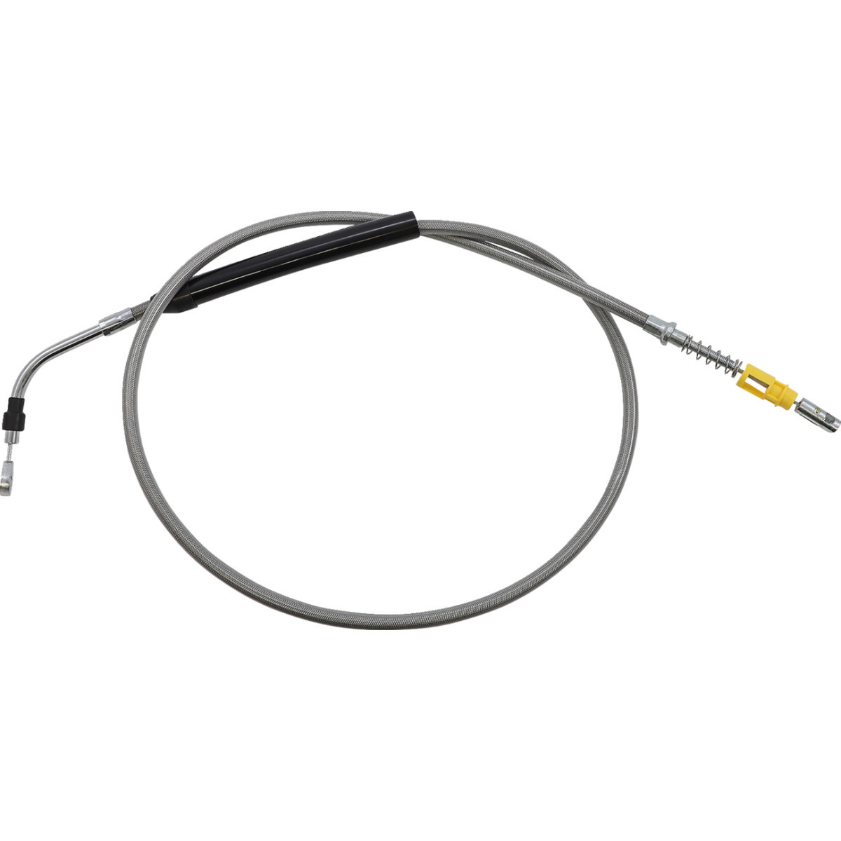 LA Choppers #LA-8056C19 - Stainless Steel Braided Clutch Cable - 18"-20" Ape Hangers - '21-'22 FLH