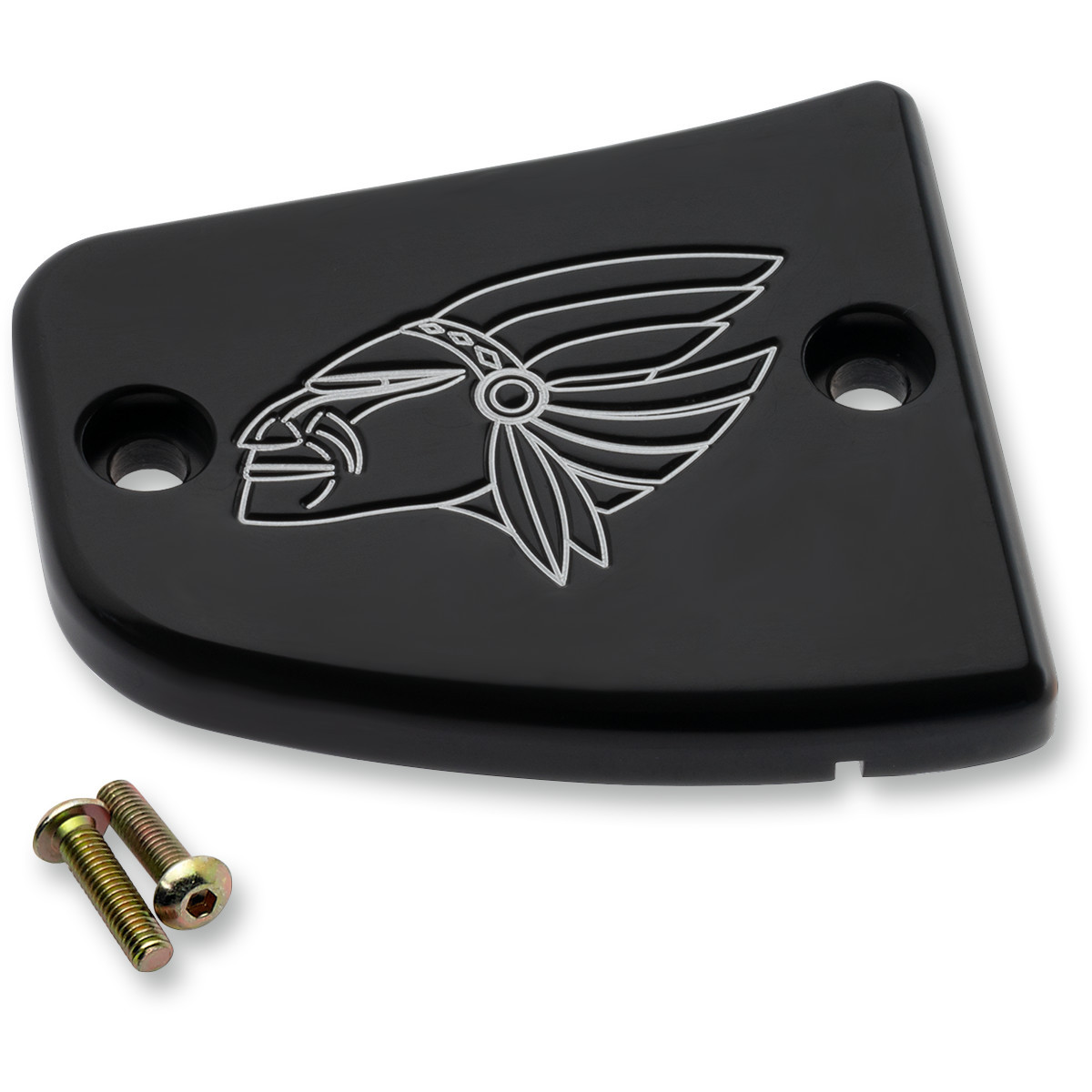 Joker Machine #30-382-2 - Front Brake Master Cylinder Cover for Indian Scout - Warrior - Black