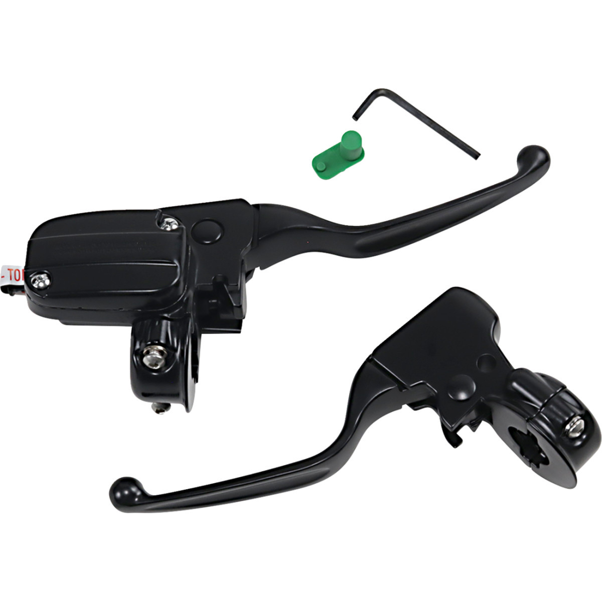 Drag Specialties - Handlebar Control Kit - 15 mm Master Cylinder - '08 - '13 FLT - Black