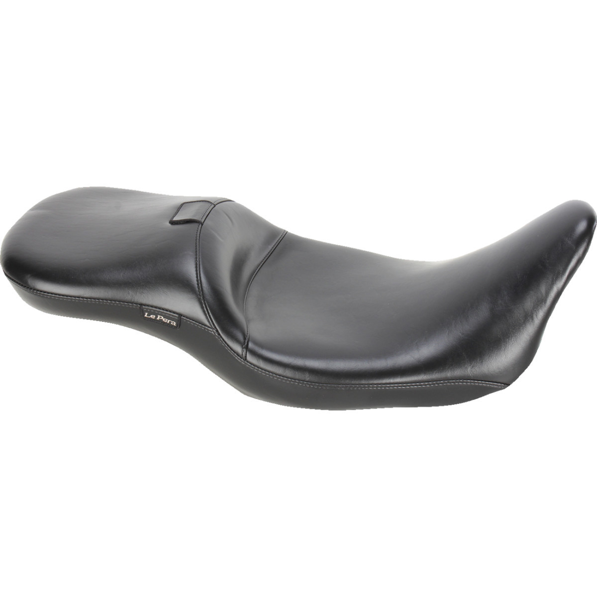 LE Pera #LK-957DLBRS - Maverick Daddy Long Legs Seat - With Backrest - Black - Smooth - FL '08-'23